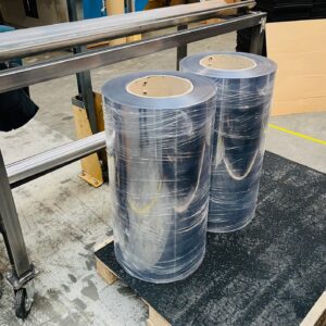 Folien ablängen auf kleinere Rollenmasse