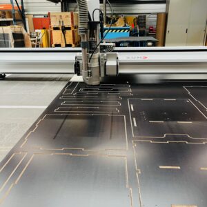 CNC Fräsen von Holz Birke