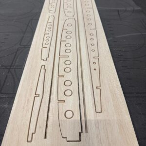 Leichtholz Zuschnitte cnc schneiden für Surfboard