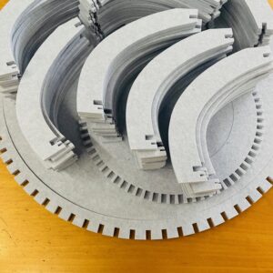 Akustikplatten CNC schneiden Schneideplotter